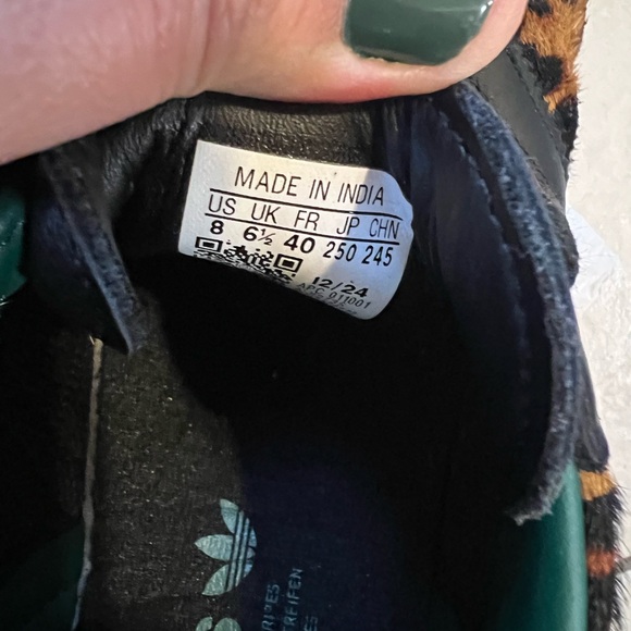 Adidas Leopard Print Sambas - Picture 10 of 16